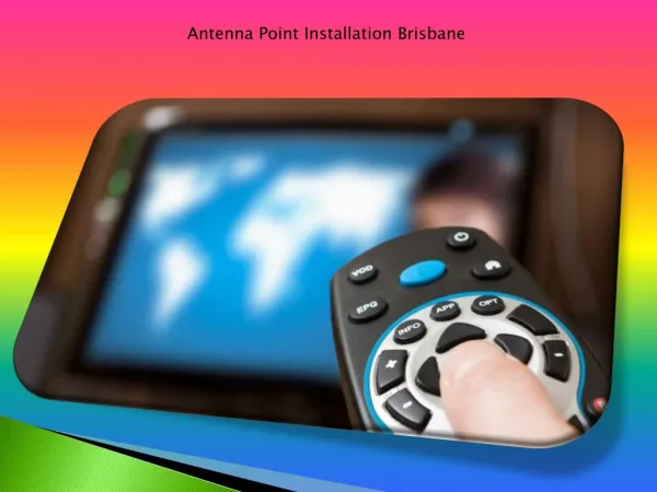 Antenna Point Installation Brisbane
