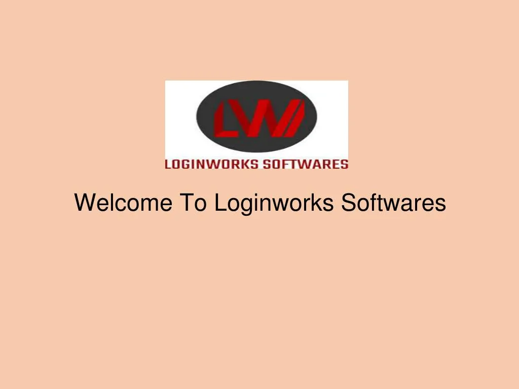 welcome to loginworks softwares