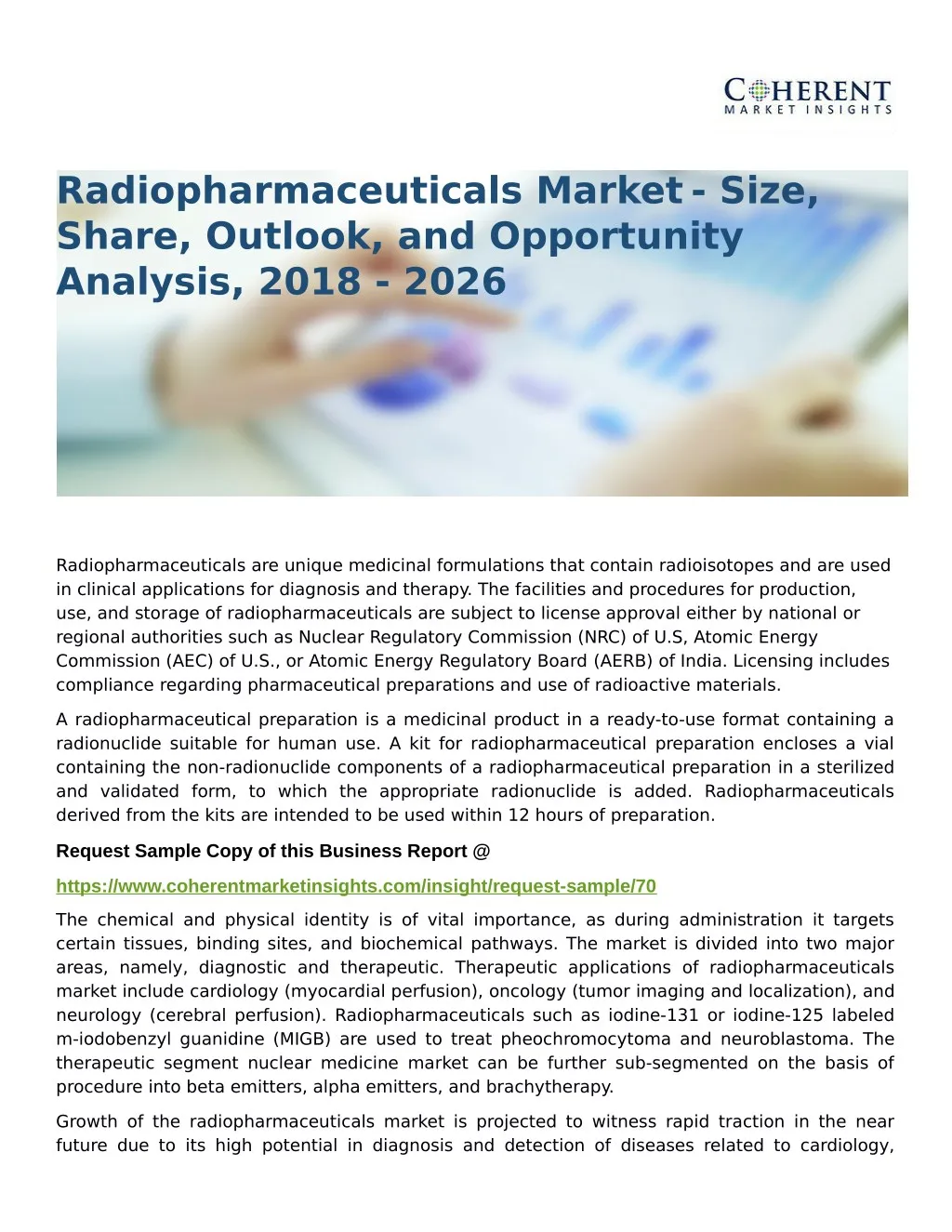 radiopharmaceuticals market size share outlook