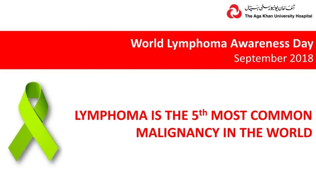 world lymphoma awareness day september 2018
