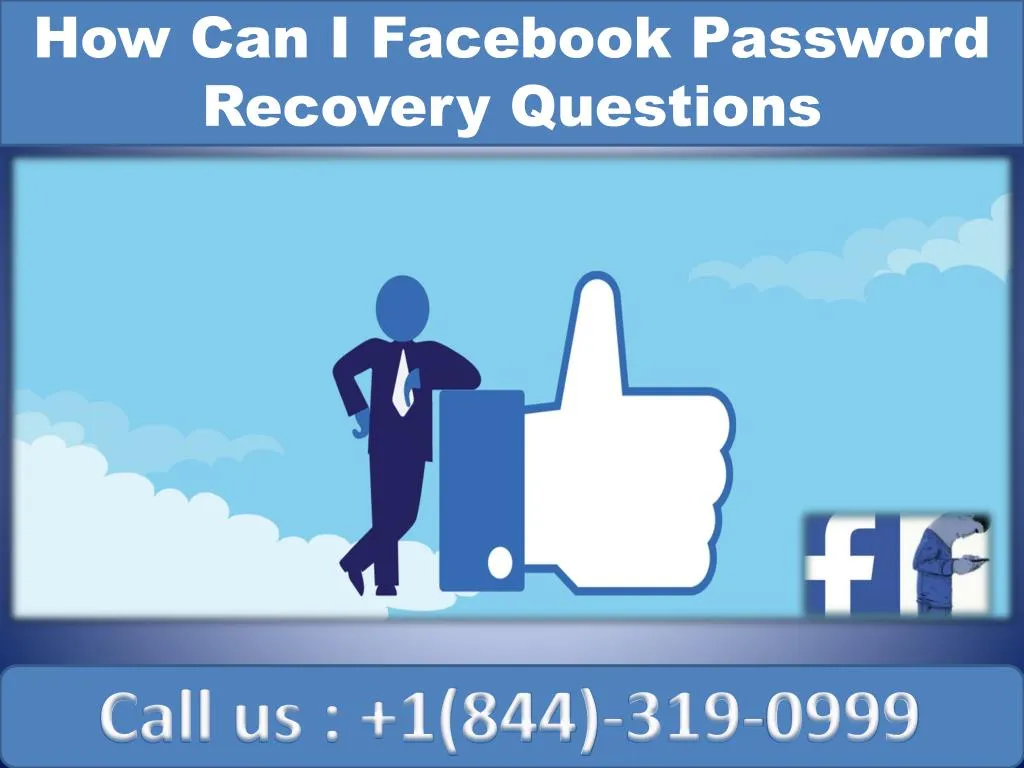 how can i facebook password r ecovery q uestions