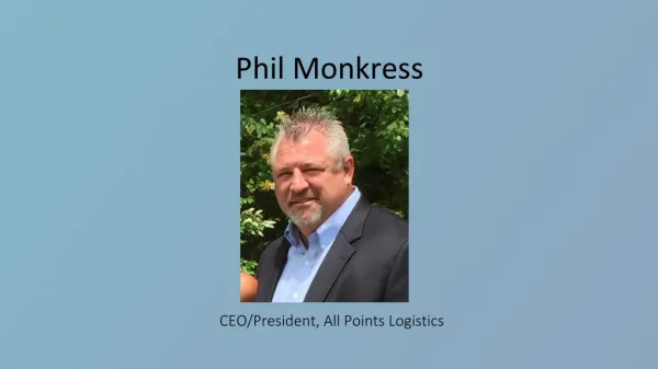 Phil Monkress - Experienced Professional From Merritt Island, Florida