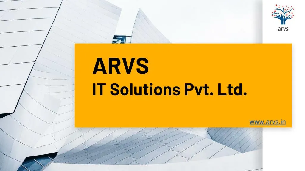 arvs it solutions pvt ltd