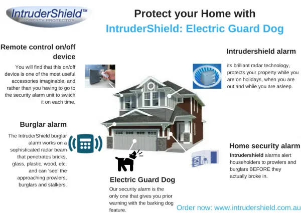 Protect your Home with IntruderShield: Electric Guard Dog