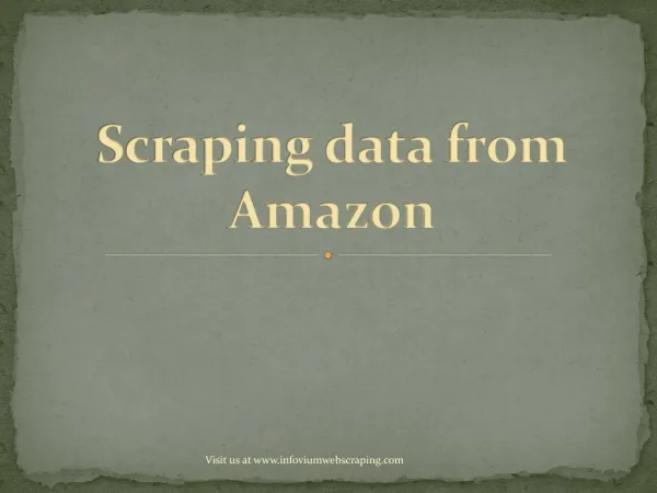 Scraping data from amazon| Amazon web scraping