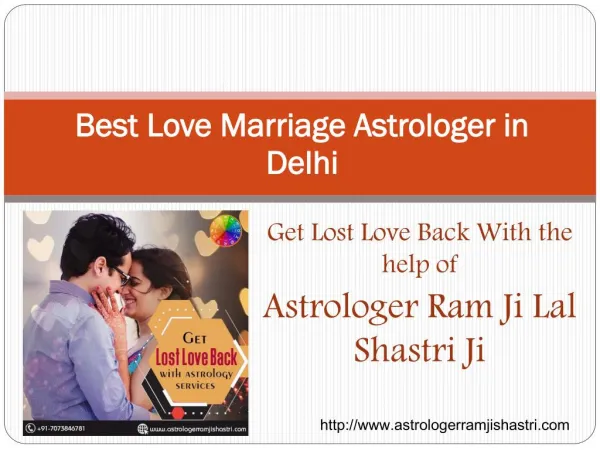Best Astrologer in Delhi - Ram Ji Lal Shastri