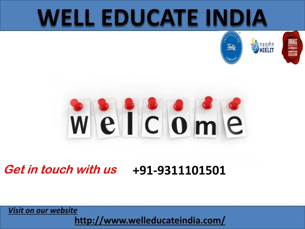 well educate india