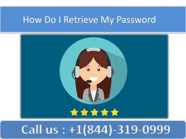 how do i retrieve m y password