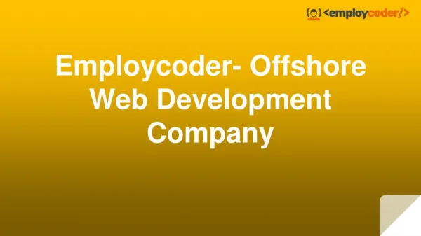 Employcoder-Offshore Web Development Company