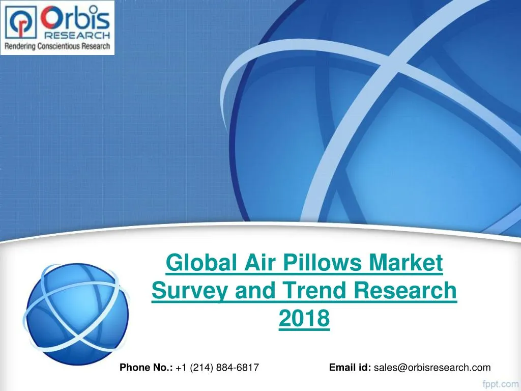 global air pillows market survey and trend research 2018