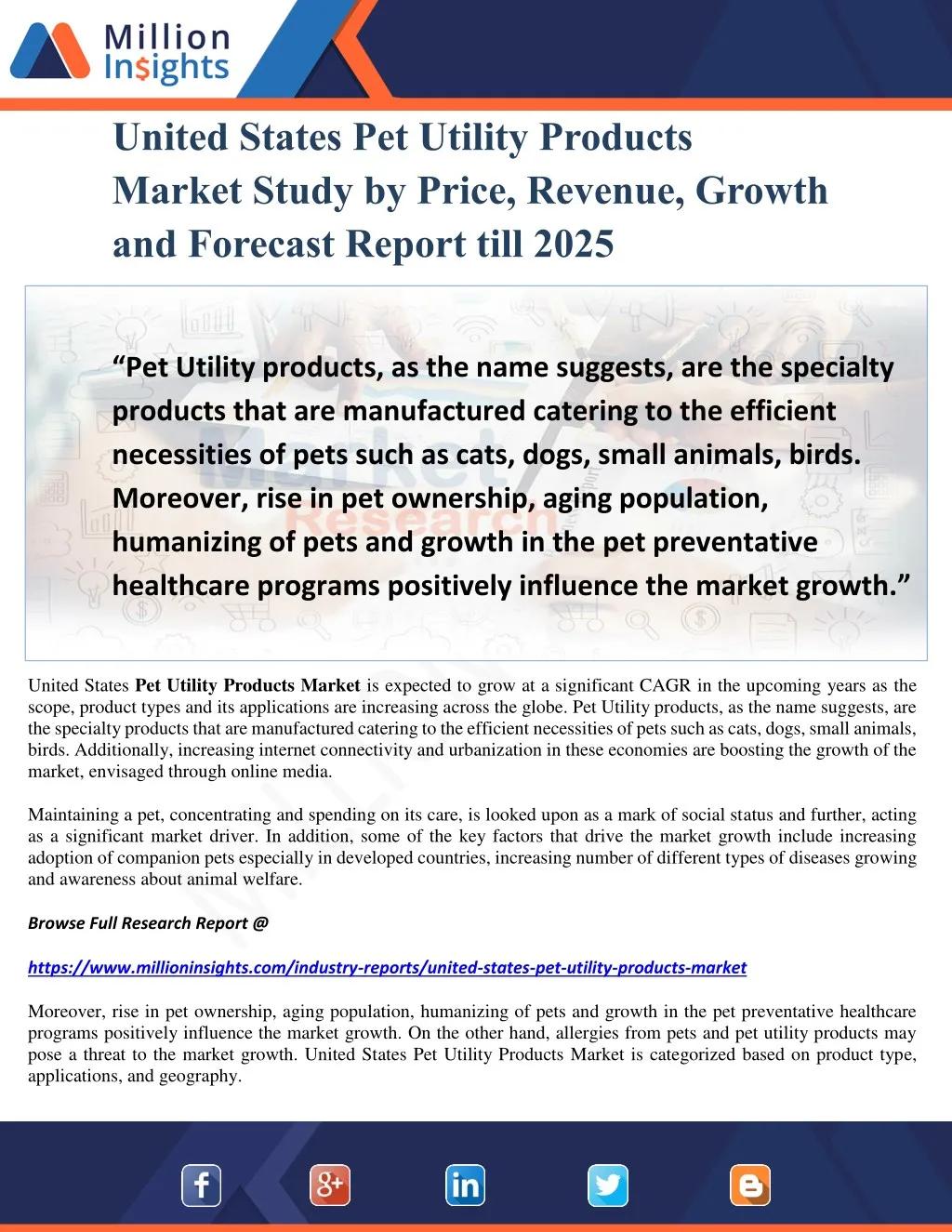 united states pet utility products market study