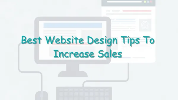 Best Website Design Tips To Increase Sales