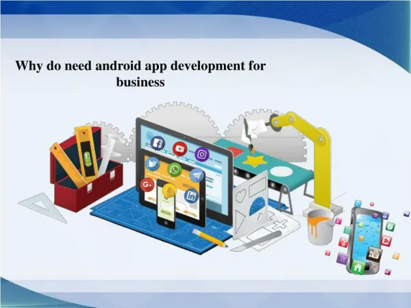 Specification of android app development for business
