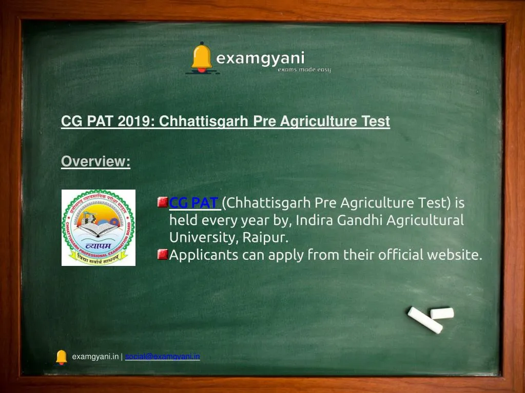 cg pat 2019 chhattisgarh pre agriculture test