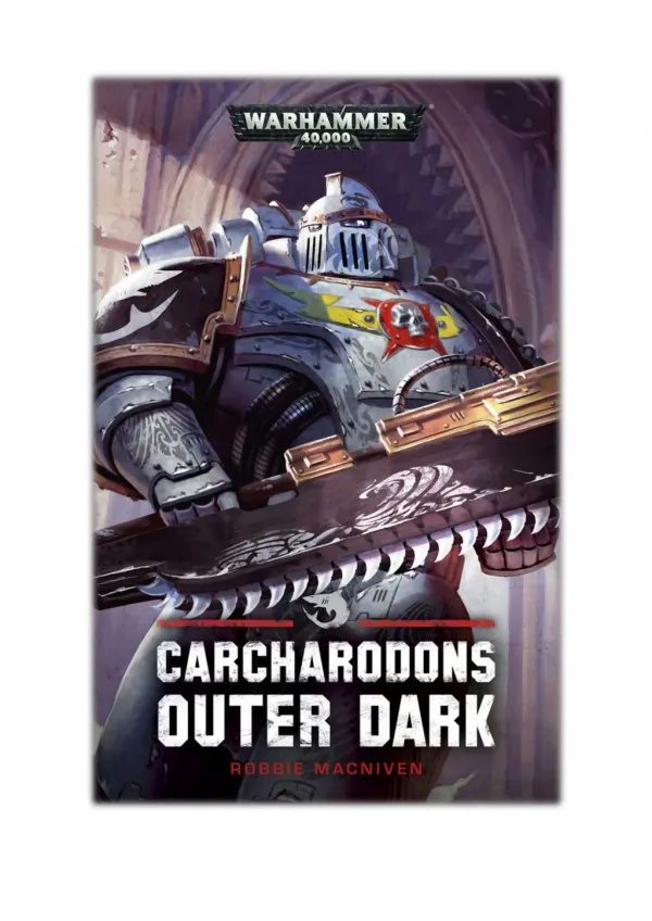 [PDF] Free Download Carcharadons: Outer Dark By Robbie MacNiven