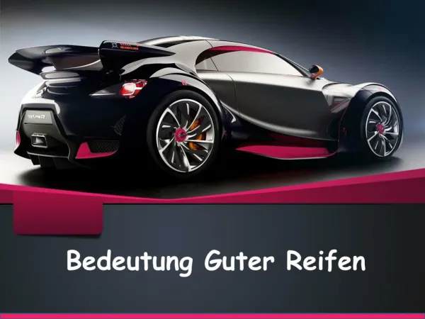 bedeutung guter reifen
