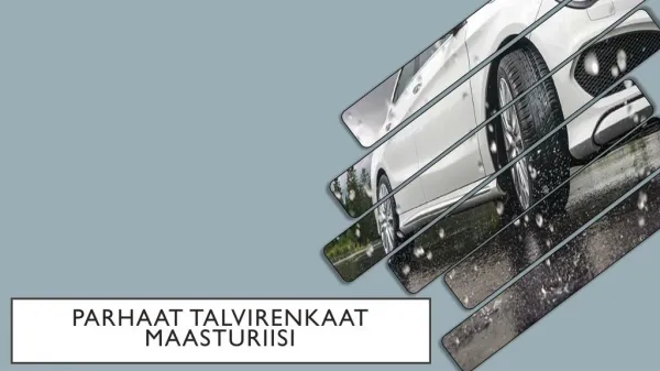 parhaat talvirenkaat maasturiisi