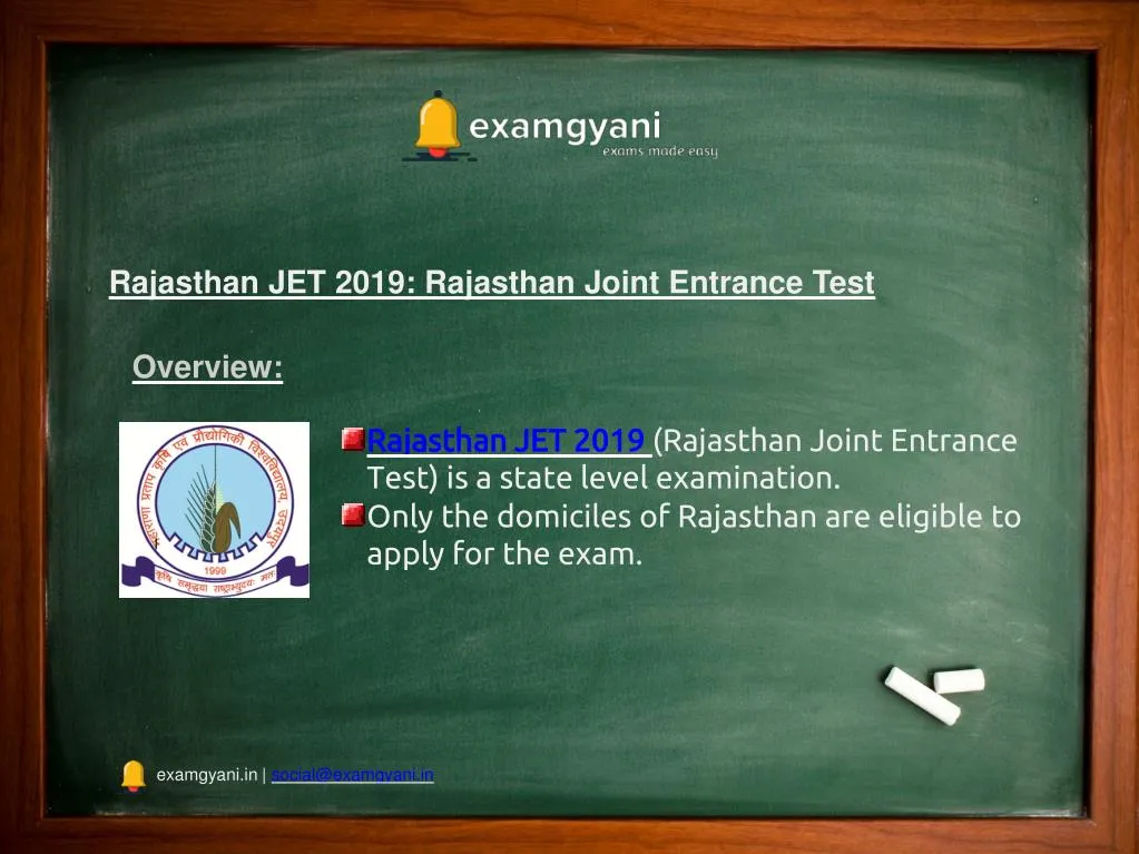 rajasthan jet 2019 rajasthan joint entrance test
