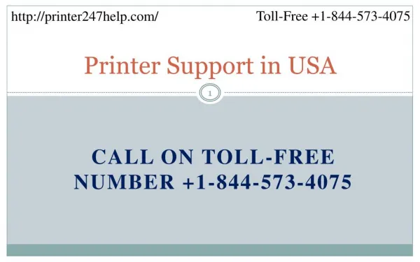 Business Printer Support in USA