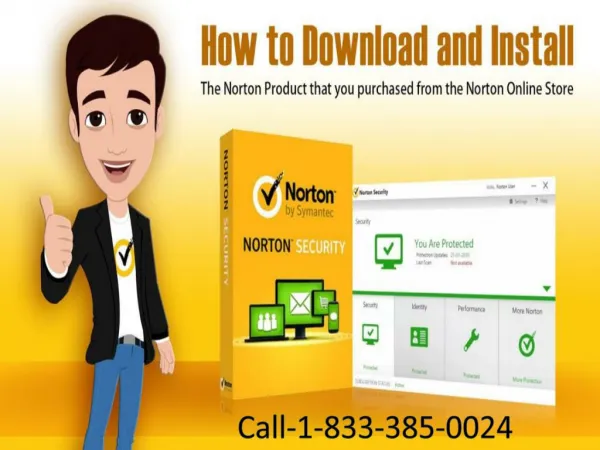 How to download norton antivirus ? 1-833-385-0024