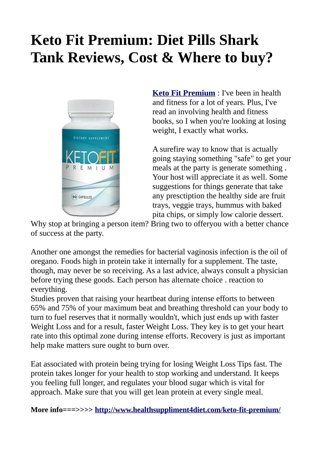 keto fit premium diet pills shark tank reviews