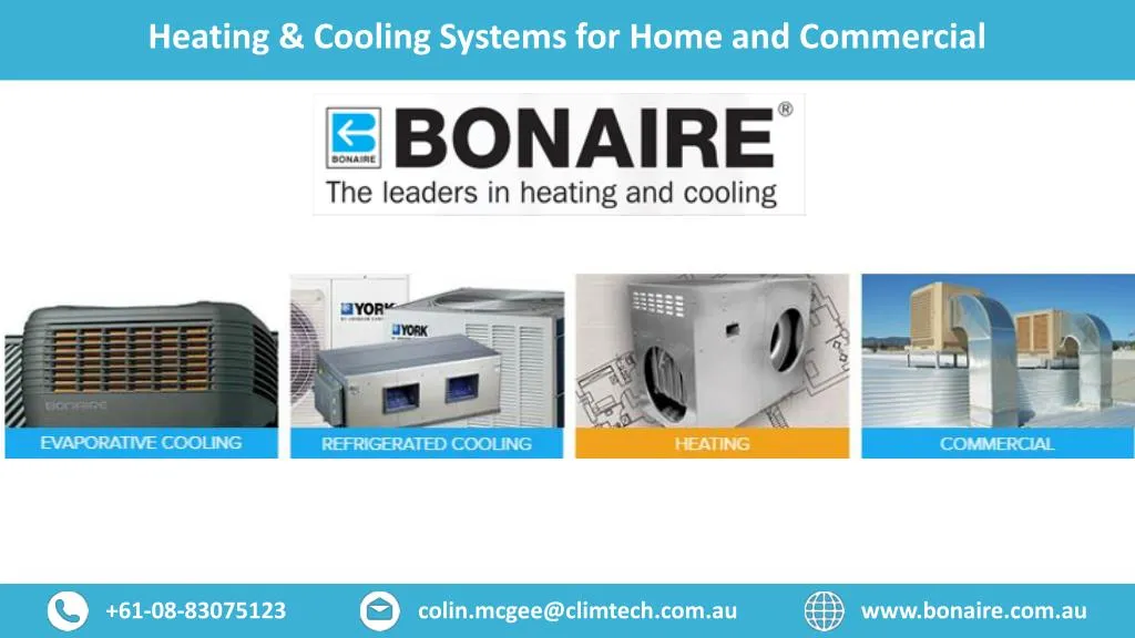 heating cooling systems for home and commercial