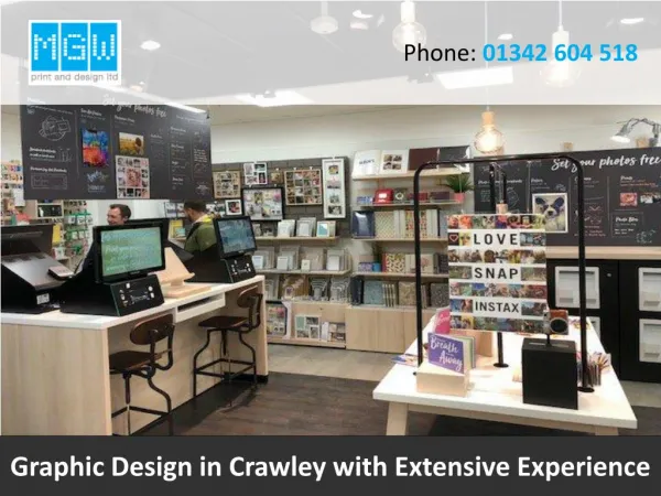 Graphic Design in Crawley with Extensive Experience
