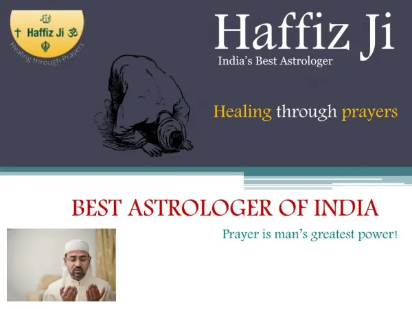 Haffiz Ji Top Astrologer in India