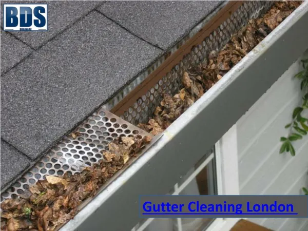 London gutter cleaning & repairs