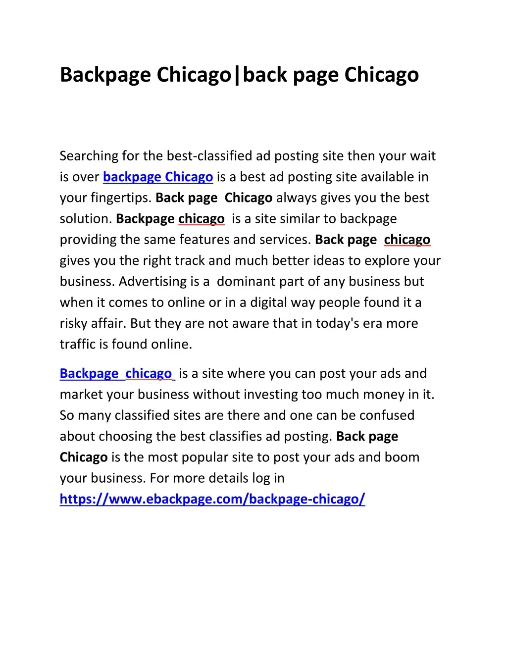 backpage chicago back page chicago