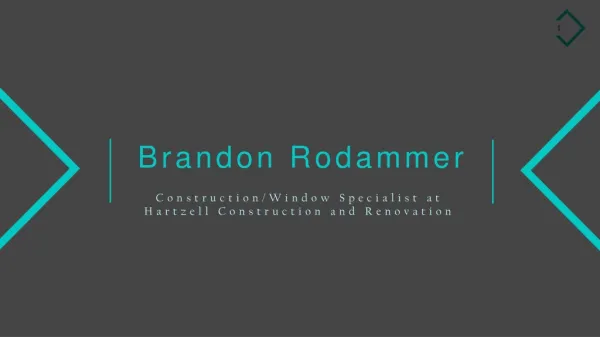 Brandon Lee Rodammer From Orlando, Florida