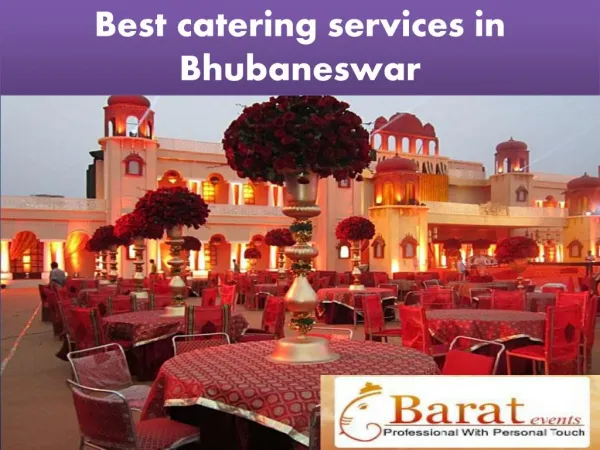 best caterers in Bhubaneswar