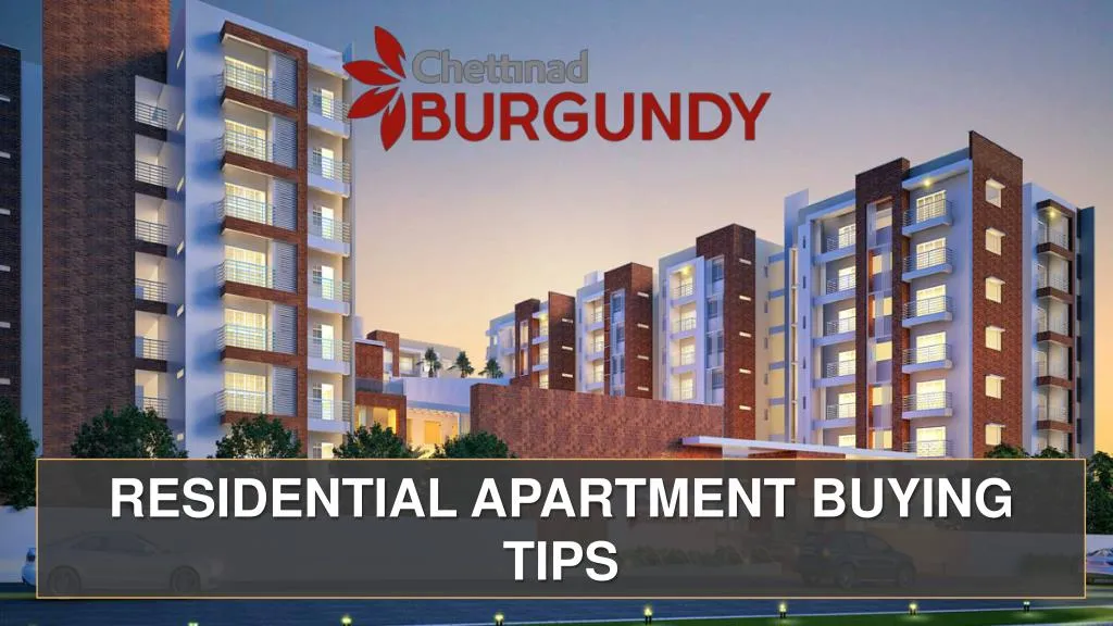 residential apartment buying tips