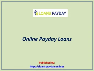 Loans Payday - slide 1