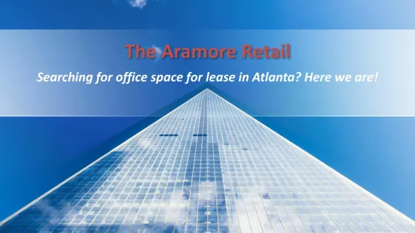 Commercial Space for Rent Atlanta
