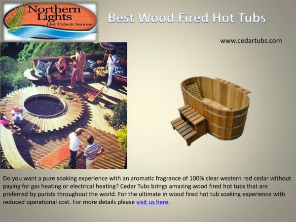 Best Wood Fired Hot Tubs