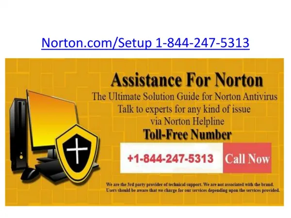Norton.com/Setup | 1-844-247-5313 | Norton Support
