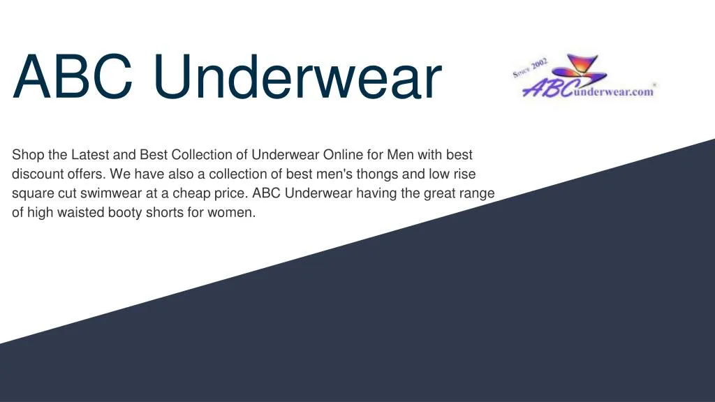 abc underwear
