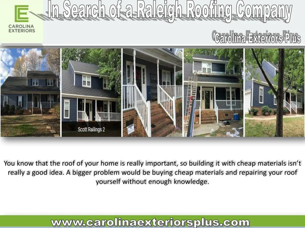 in search of a raleigh roofing company