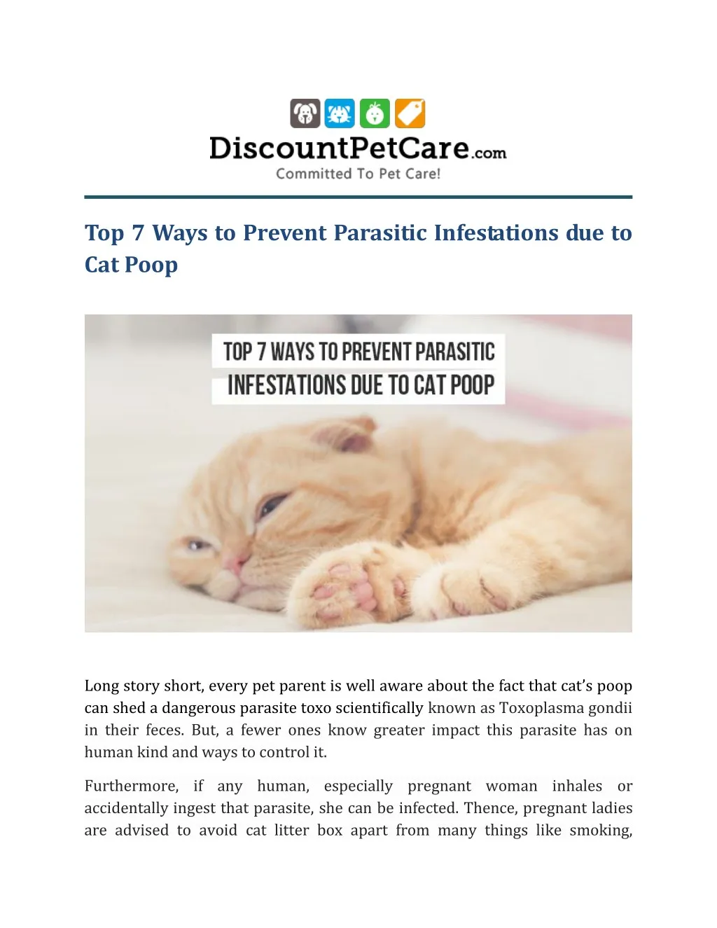 top 7 ways to prevent parasitic infestations