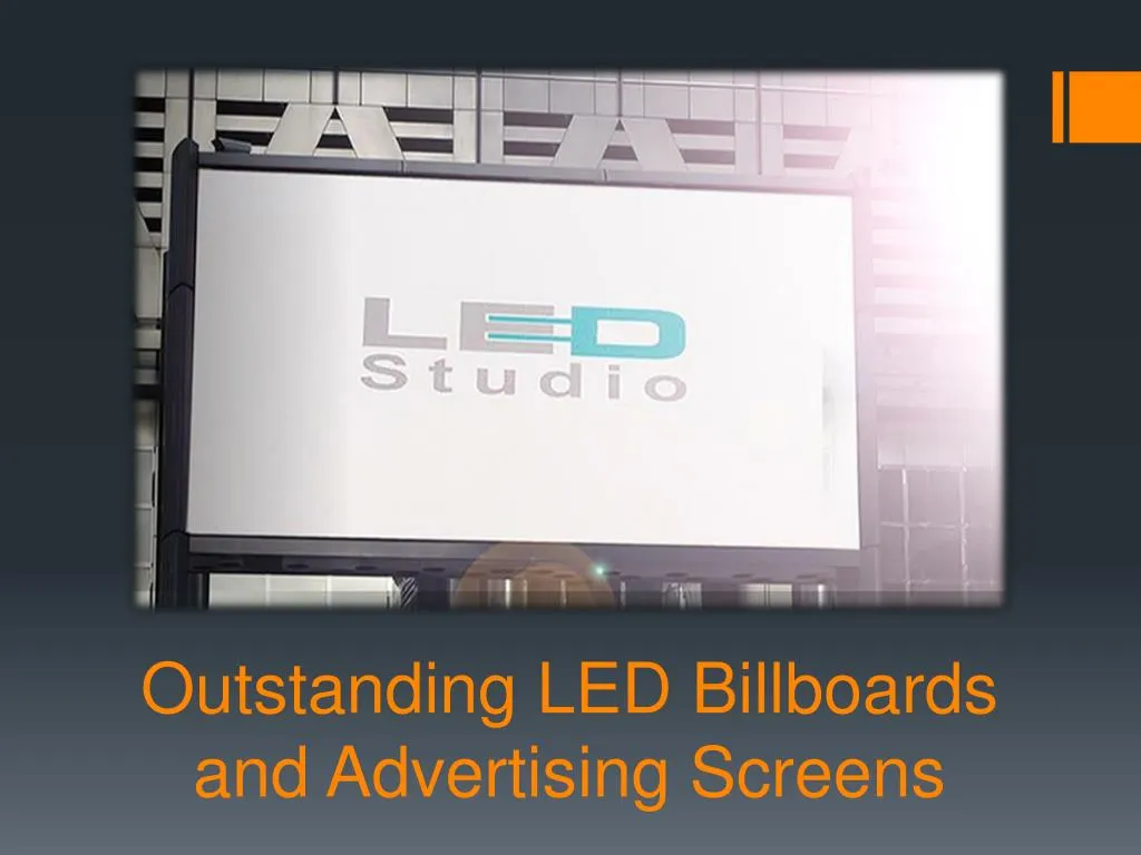 outstanding led billboards and advertising screens