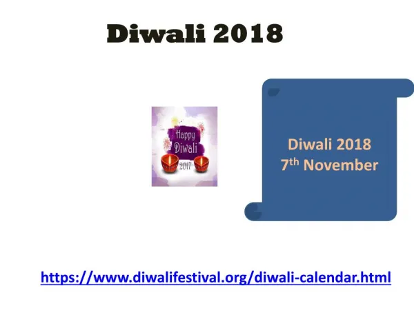 Diwali 2018 Lakshmi Puja Muhurat