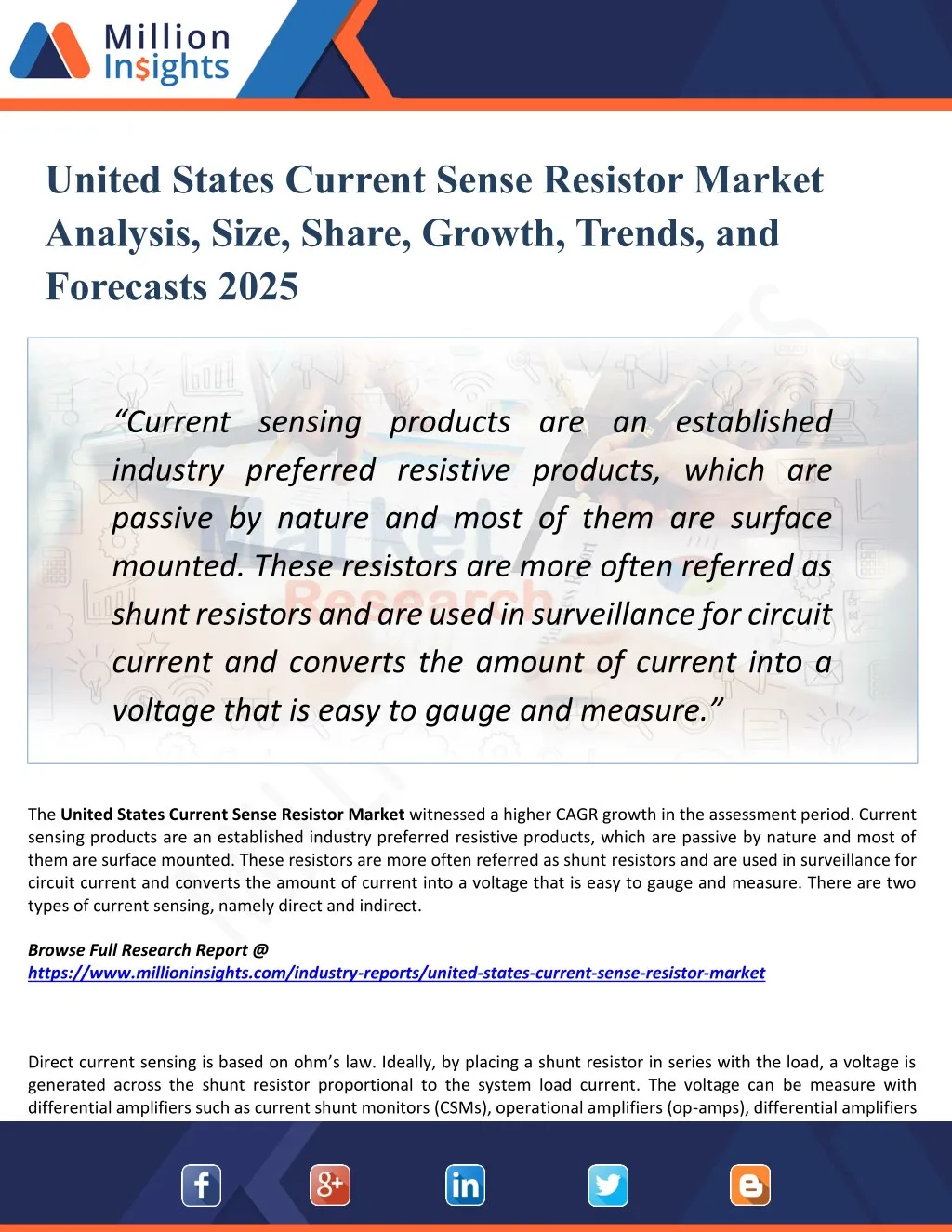 united states current sense resistor market