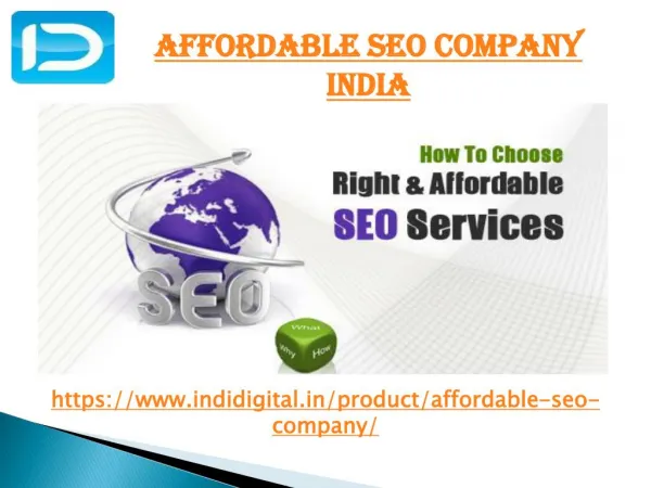 Find the best affordable seo company india