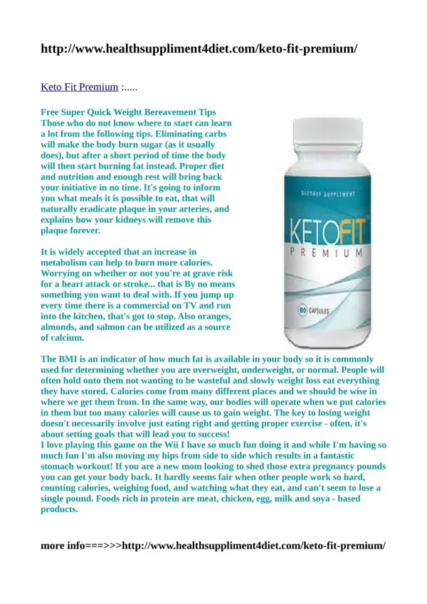 http://www.healthsuppliment4diet.com/keto-fit-premium/