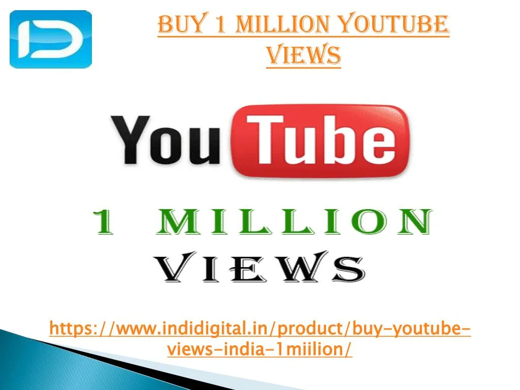 buy 1 million youtube views
