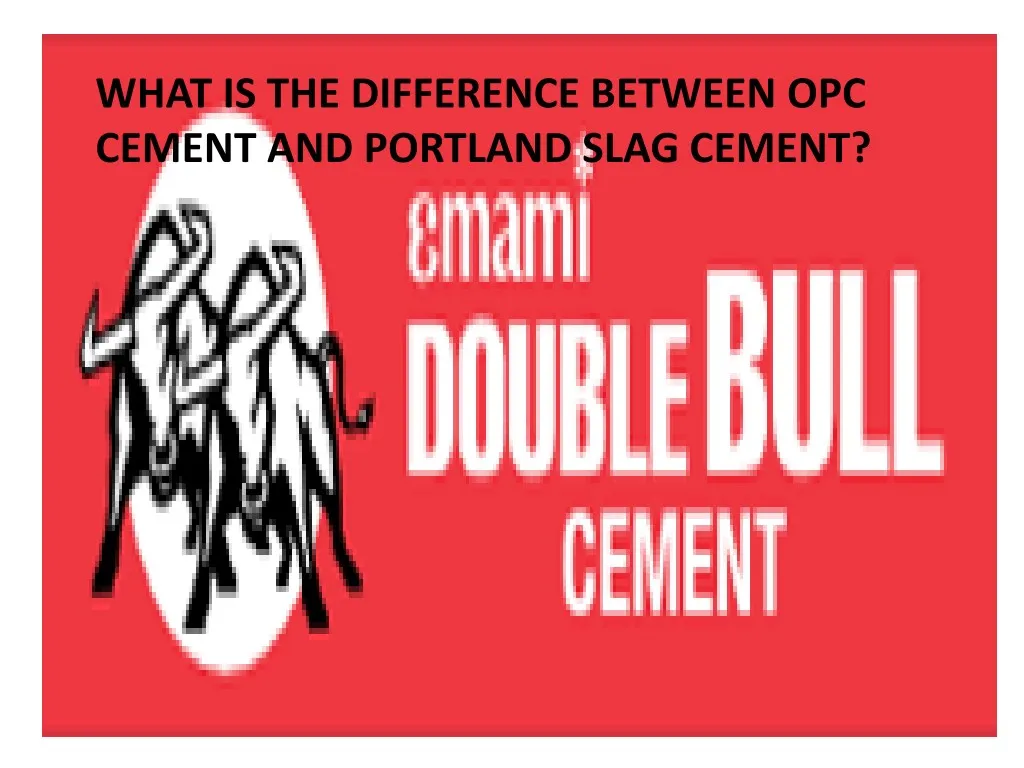what is the difference between opc cement