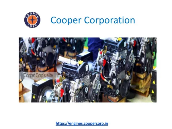 Diesel and Gas Engine Manufacturers- Cooper Corp