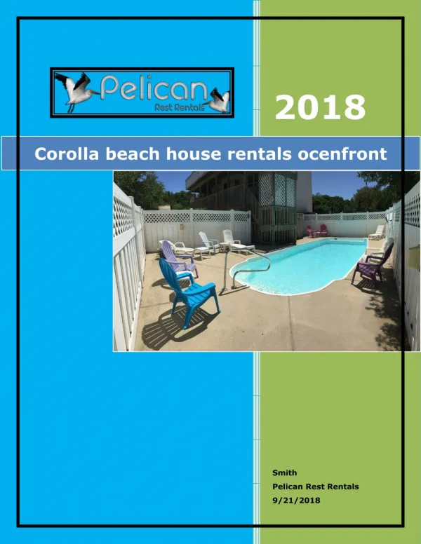 Corolla beach house rentals ocenfront