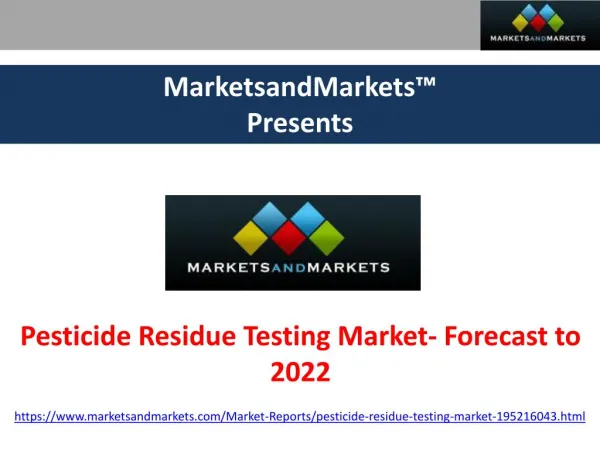 PPT - Pesticide Residue PowerPoint Presentation, Free Download - ID:6598762